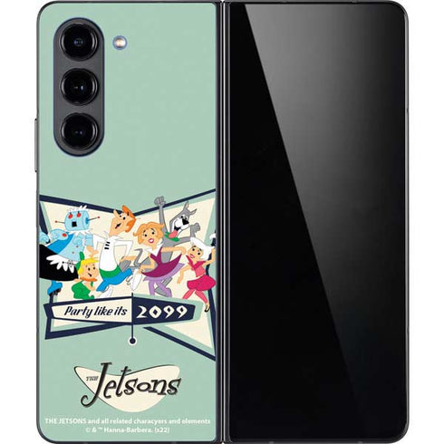 The Jetsons Party Like Its 2099 Galaxy Z Fold5 5G Skin